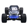 Aluminum 7075 Alloy Front Bumper With LED Lights For Traxxas 1/16 Mini Maxx 4WD RTR Brushless Monster Truck 107154-1 Upgrades - Black view 2