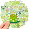 100 PCS Frog Stickers, Cute Animal Decoration Vinyl Waterproof Sticker for Water Bottle Laptop Guitar Phone Skateboard, Kids Gifts, 2025 Friend Frog Decor, for Teen Childrens Girls view 4