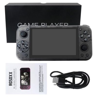 USonline911 2025 Update RG50XX 5 Inch RG50XX Handheld Retro Game Console, 64 GB, Built-in 15000 Old School Classic Games,MP5 Game Machine