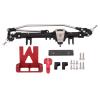 1/10 RC Front Axle, Aluminum Alloy Shaped, for Axial Wraith 90018 90020 90045 RR10 90048 90053, CNC Machined, High Ground Clearance (Black) view 4