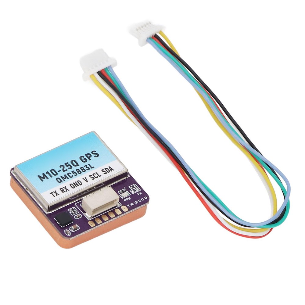 FPV Racing Drone Antenna with QMC5883L Compass Double Output 10Hz Fast Locating Ceramic M10-25Q