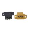 5PCS XT60BE-M Model Airplane Plug PA Fixed in Front of The Outer Panel Copper Gold Plating Black Yellow Male Head(5PCS Yellow) view 3