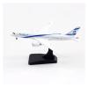 LIUSANGLIU Scale Aircraft 1:400 for B787-8 4X-ERB EL AL Airline Model Alloy Airplane Model Display Plane Model Collection Souvenirs Suitable for Display view 1