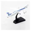 LIUSANGLIU Scale Aircraft 1:400 for B787-8 4X-ERB EL AL Airline Model Alloy Airplane Model Display Plane Model Collection Souvenirs Suitable for Display view 2