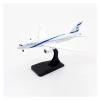 LIUSANGLIU Scale Aircraft 1:400 for B787-8 4X-ERB EL AL Airline Model Alloy Airplane Model Display Plane Model Collection Souvenirs Suitable for Display view 3