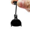 1:12 Scale Dollhouse Light Fixture for Wall, Black view 2