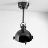 1:12 Scale Dollhouse Light Fixture for Wall, Black view 3