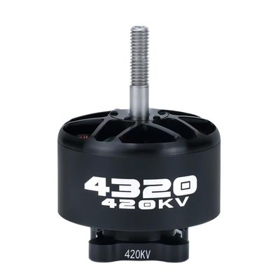 4320 Brushless Motor 420KV Compatible with 6-8S Compatible with 13inch Long Range Drone DIY Parts(1PC 420KV)