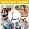 Finger Scooter - 2-Wheeled Scooter - Foldable Finger Scooter BMX with Brake | Finger Board Accessories for Teen | Educational Finger Toys | Non-Slip Fun Finger Skateboards (Green) view 4