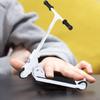 Finger Scooter - 2-Wheeled Scooter - Foldable Finger Scooter BMX with Brake | Finger Board Accessories for Teen | Educational Finger Toys | Non-Slip Fun Finger Skateboards (White) view 2