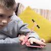 Finger Scooter - 2-Wheeled Scooter - Foldable Finger Scooter BMX with Brake | Finger Board Accessories for Teen | Educational Finger Toys | Non-Slip Fun Finger Skateboards (Pink) view 2