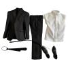 1/6 Scale Male Action Figure Outfit Collection for 12 Inch Dolls, White Shirt view 1