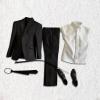 1/6 Scale Male Action Figure Outfit Collection for 12 Inch Dolls, White Shirt view 4