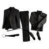 1/6 Scale Male Action Figure Outfit Collection for 12 Inch Dolls, Black Shirt view 1