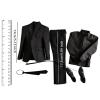 1/6 Scale Male Action Figure Outfit Collection for 12 Inch Dolls, Black Shirt view 4