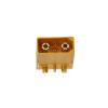 5PCS .XT902+2 PWHorizontal Soldering Board Dual Signal Pin Aeromodeling Electric Motor Connector;Male Head; XT90IPW-M view 2