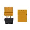 5PCS .XT902+2 PWHorizontal Soldering Board Dual Signal Pin Aeromodeling Electric Motor Connector;Male Head; XT90IPW-M view 3