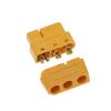 5 Sets of New ; XT60(2+4); High Current Aviation Plug, 4 Signal Pins; XT60(2+4)-M (Male Head) XT60(2+4)-F(Female Head) view 2