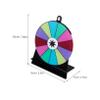 BRIGHTFUFU Acrylic Dry Erase Roulette Wheel Prize for Parties and Gatherings Interactive Turntable Game for Engaging Fun and Changeable Prizes view 2