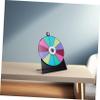 BRIGHTFUFU Acrylic Dry Erase Roulette Wheel Prize for Parties and Gatherings Interactive Turntable Game for Engaging Fun and Changeable Prizes view 4