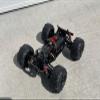 1:16 Scale Storm RC Monster Truck, 4WD Off-Road Remote Control Car, Brushed Motor, RTR, Blue/Black view 4