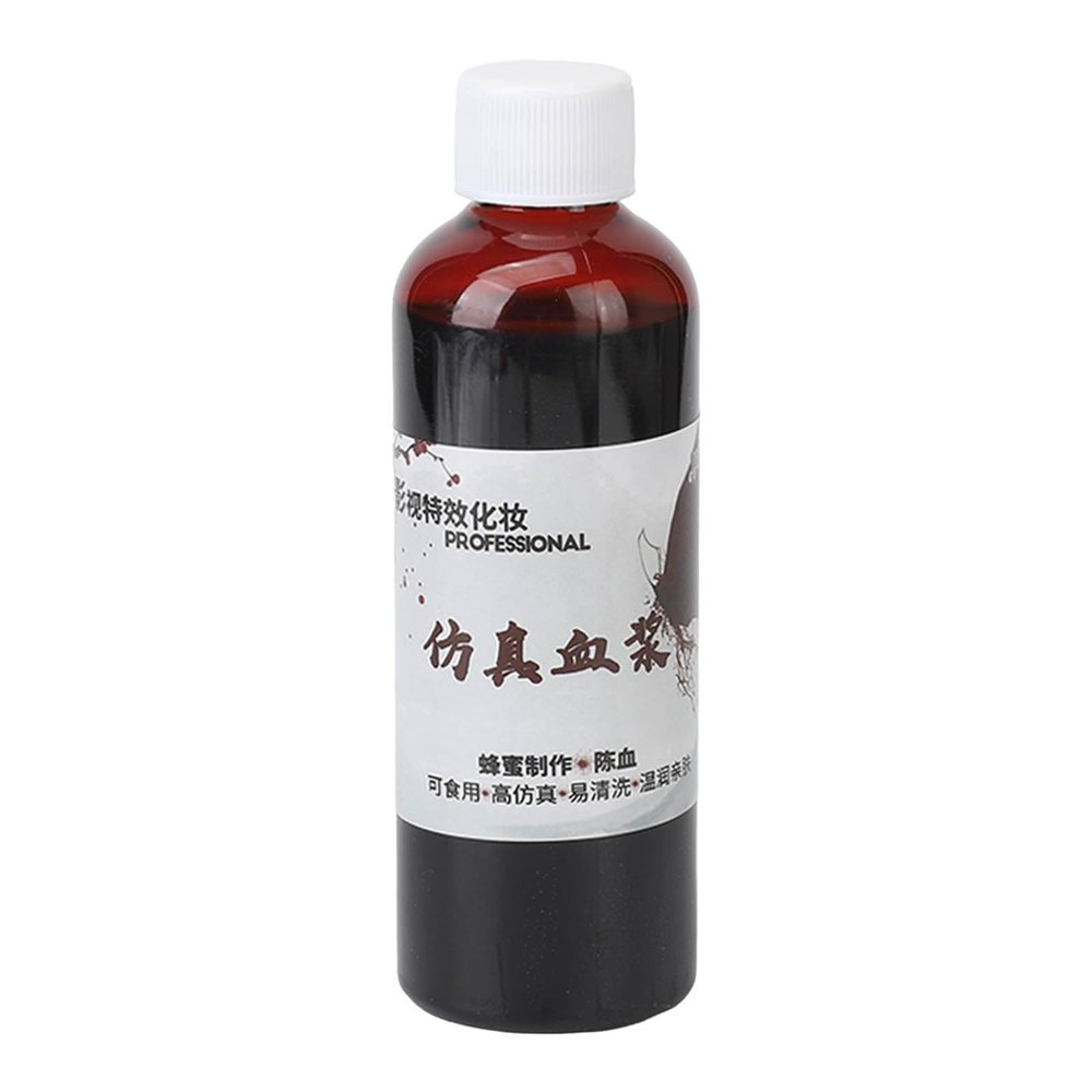 Halloween Fake Blood Edible Washable Face Body Painting Simulation Makeup Fake Blood Washable Fake Blood 100ml