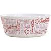 Personalization Universe Repeating Name Heart Personalized Kids Bowl view 1