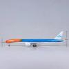 Scale Aircraft 47CM 1/157 for 777 B777 Aircraft KLM Air Airlines Model Diecast Resin Plane Passenger Aircraft Model Suitable for Display(with Light) view 3