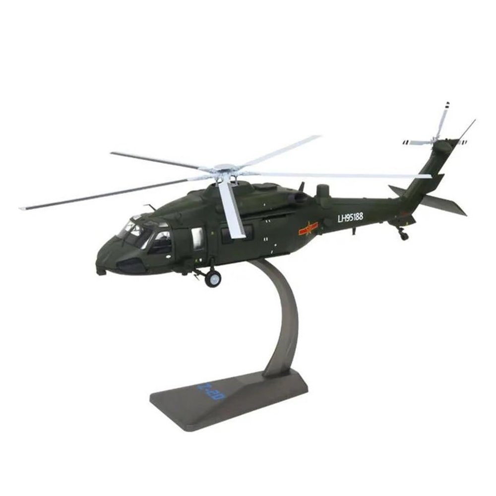 LIUSANGLIU Scale Aircraft 1/48 for China Z-20 Helicopter Millitary Model Army Fighter Model Military Fan Enthusiasts Suitable for Display