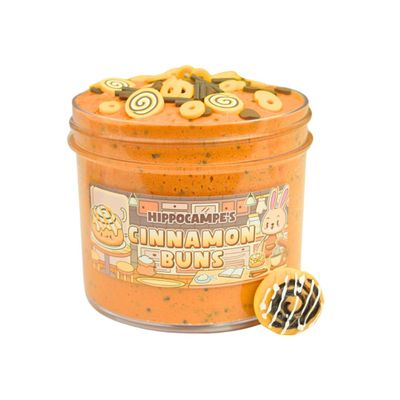 Cinnamon Buns Slime (SCENTED) | Handmade Slime | Hippocampe Slimes (6OZ)