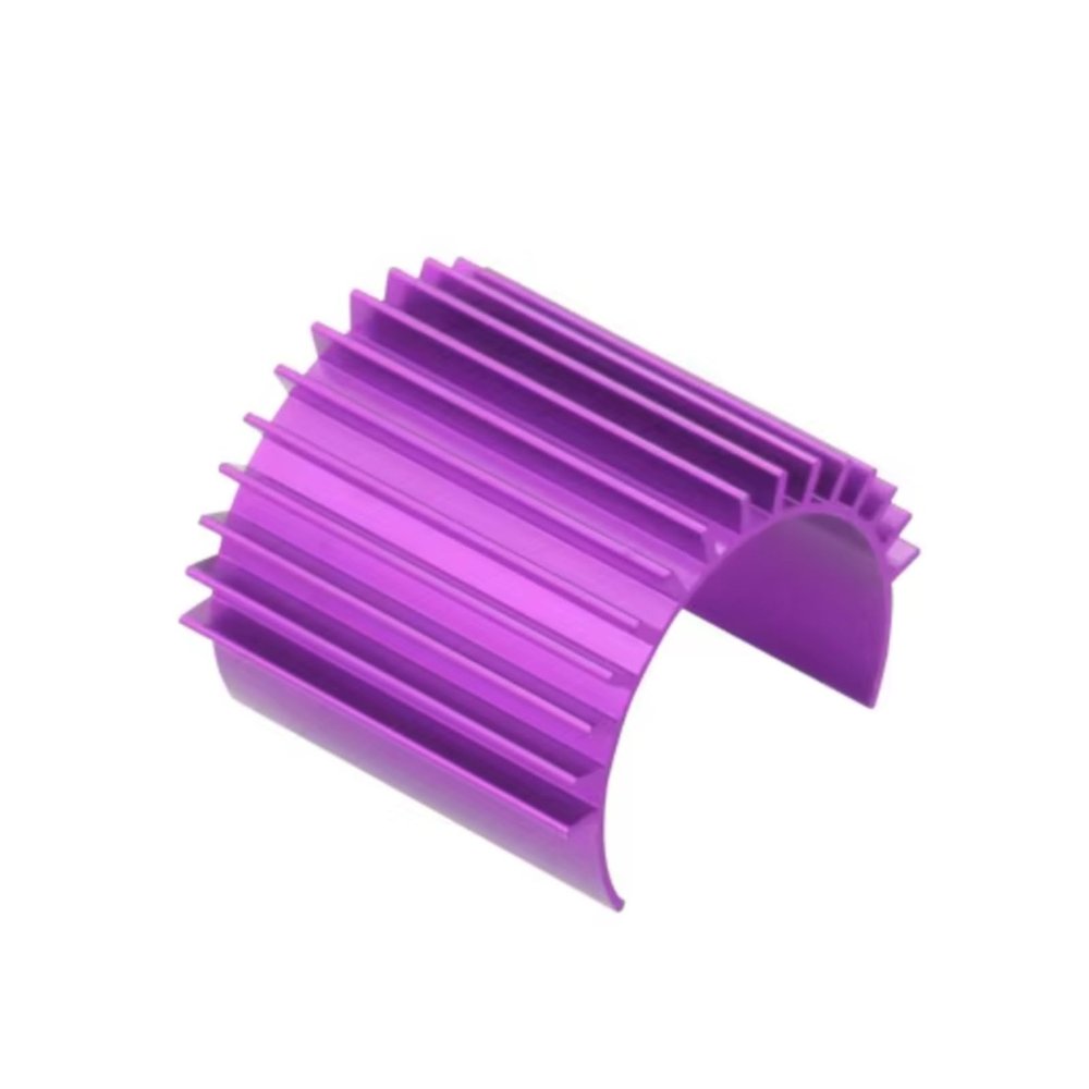 for HSP for Traxxas for WPL 1/12 1/16 1/18 Motor Heat Sink for 370 380 Brushless Brushed Electric RC Car General Upgrade Accessories RC Car Repair Kit(Purple)