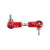 CNC Metal Pull Rod Steering Servo Arm for 1/5 for Ro-Fun Ro-Van for Ba-ja 5b 5t 5sc Ss Losi 5ive T Truck Rc Car Parts(Red) view 3