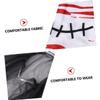 1set 2pcs Dress White Polyester Halloween Costume Bloody Bride Costume Bridal Gown view 3