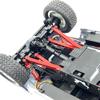 DUHWQ Metal Enhanced External Spring Shock Absorber Non Hydraulic Compatible with 1/12 Scale MN Model Compatible RC Car Parts MN168 MN78 New99S(RED) view 2