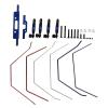 Front and Rear Wide Sway Bar Anti Roll Bar Kit for Trax-xas Slash 2WD 1/10 RC Car Upgrades Parts Accessories view 3