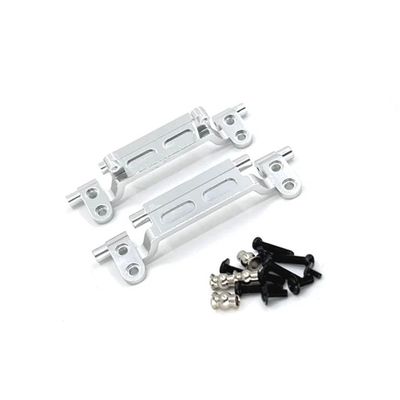 DUHWQ Upgraded Metal Servo Seat Compatible with MN Model 1/12 MN168 New99S MN78 Compatible RC Car Parts(Silver)