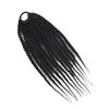 ZIIVIEVS African Braided Ponytail Wig for Kids DIY Bow Accessories with Beads for Creative Hairstyles(10inch) view 1