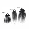 ZIIVIEVS African Braided Ponytail Wig for Kids DIY Bow Accessories with Beads for Creative Hairstyles(10inch) view 2