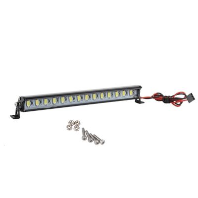 DUHWQ LED Bright Light Bar Metal Roof Lamp Compatible with 1/10 RC Crawler Car Compatible with CC01 Buggy 5/9/14(14LED)