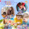 URBAN TOYS Toddler Busy Board for Kids Ages 3+, Montessori Busy Book, Sensory Learning Toy for Fine Motor Skills, Toddler Travel Essential for Airplane & Car, Gift for Boys & Girls view 3