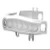 BeaxTurbo Racing Upgrade Parts CNC Aluminum #7075 Rear Swing Arm for LOSI PROMOTO mx 1/4 LOS264000 (Silver) view 3