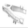 BeaxTurbo Racing Upgrade Parts CNC Aluminum #7075 Rear Swing Arm for LOSI PROMOTO mx 1/4 LOS264000 (Silver) view 4
