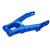 BeaxTurbo Racing Upgrade Parts CNC Aluminum #7075 Rear Swing Arm for LOSI PROMOTO mx 1/4 LOS264000 (Blue) view 1