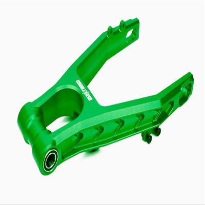 BeaxTurbo Racing Upgrade Parts CNC Aluminum #7075 Rear Swing Arm for LOSI PROMOTO mx 1/4 LOS264000 (Green)