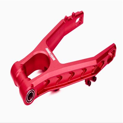 BeaxTurbo Racing Upgrade parts CNC Aluminum #7075 Rear Swing Arm For LOSI PROMOTO mx 1/4 LOS264000 (red)