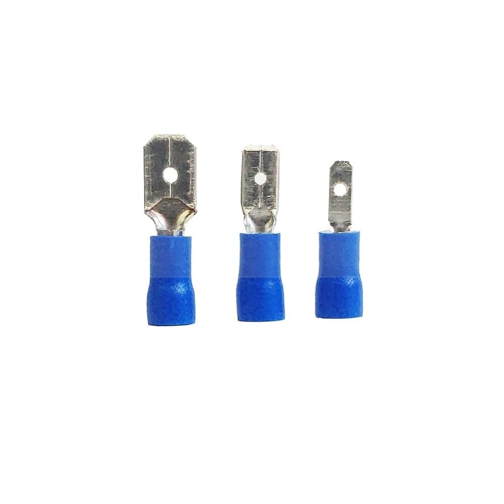 BJXKHFPIV MDD2 Series 100PCS/Bag Insulated Male disconnector Cable Connector Wire terminals pre-Insulating terminals Female terminals MDD2-110(5)