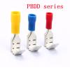 BJXKHFPIV PBDD terminals Series 100PCS/Bag Blue Yellow red Piggy Back disconnector Cable Connector Wire terminals pre-Insulating terminals (Red-PBDD1.25) view 2