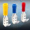 BJXKHFPIV PBDD terminals Series 100PCS/Bag Blue Yellow red Piggy Back disconnector Cable Connector Wire terminals pre-Insulating terminals (Red-PBDD1.25) view 3
