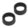 2 Pieces Stereo Microscope Eyepiece Eyeshields Rubber for 40-42mm Interface, Comfortable Rubber Material, Microscope Replacement Part, Rubber Flat Angle Eyepiece Guard for view 4