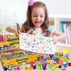 100 Pcs Assorted Stamps for Kids Self-Ink Stamps (100 Different Designs, Dinosaur, Zoo Safari, butterfly, space, ) for Party Favor, Carnival Prizes, School, Easter Egg Stuffers, Halloween, Christmas view 3